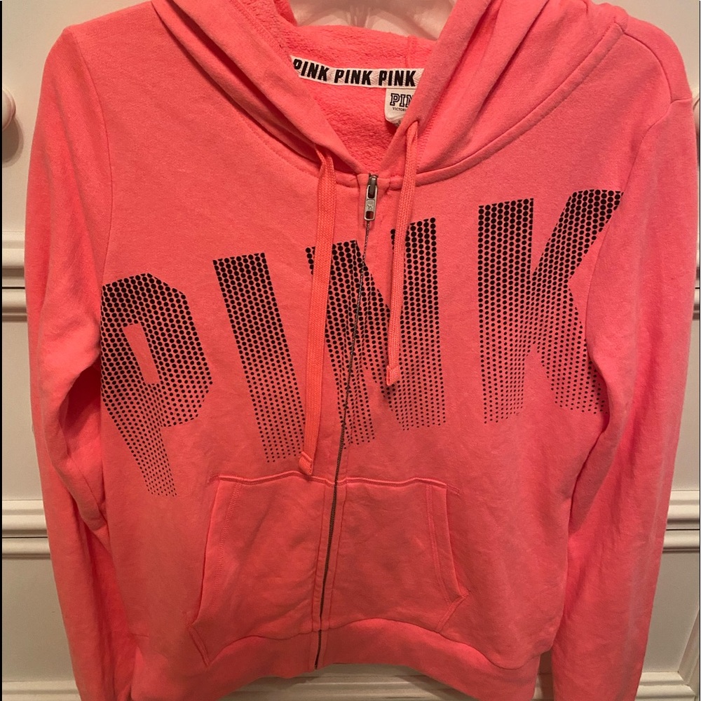 Pink hoodie